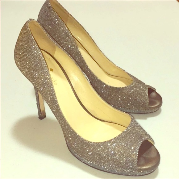 kate spade Shoes - Kate Spade Glitter Pumps